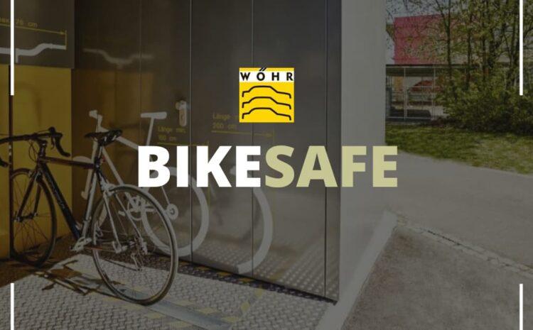  Bikesafe – An innovative and easy-to-use solution for secure, dry and space-saving bicycle storage.